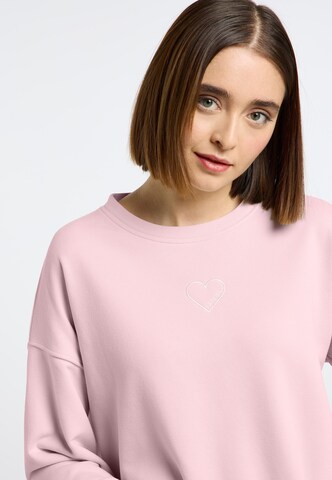Frieda & Freddies NY Langarmshirt Sweat-shirt in Pink