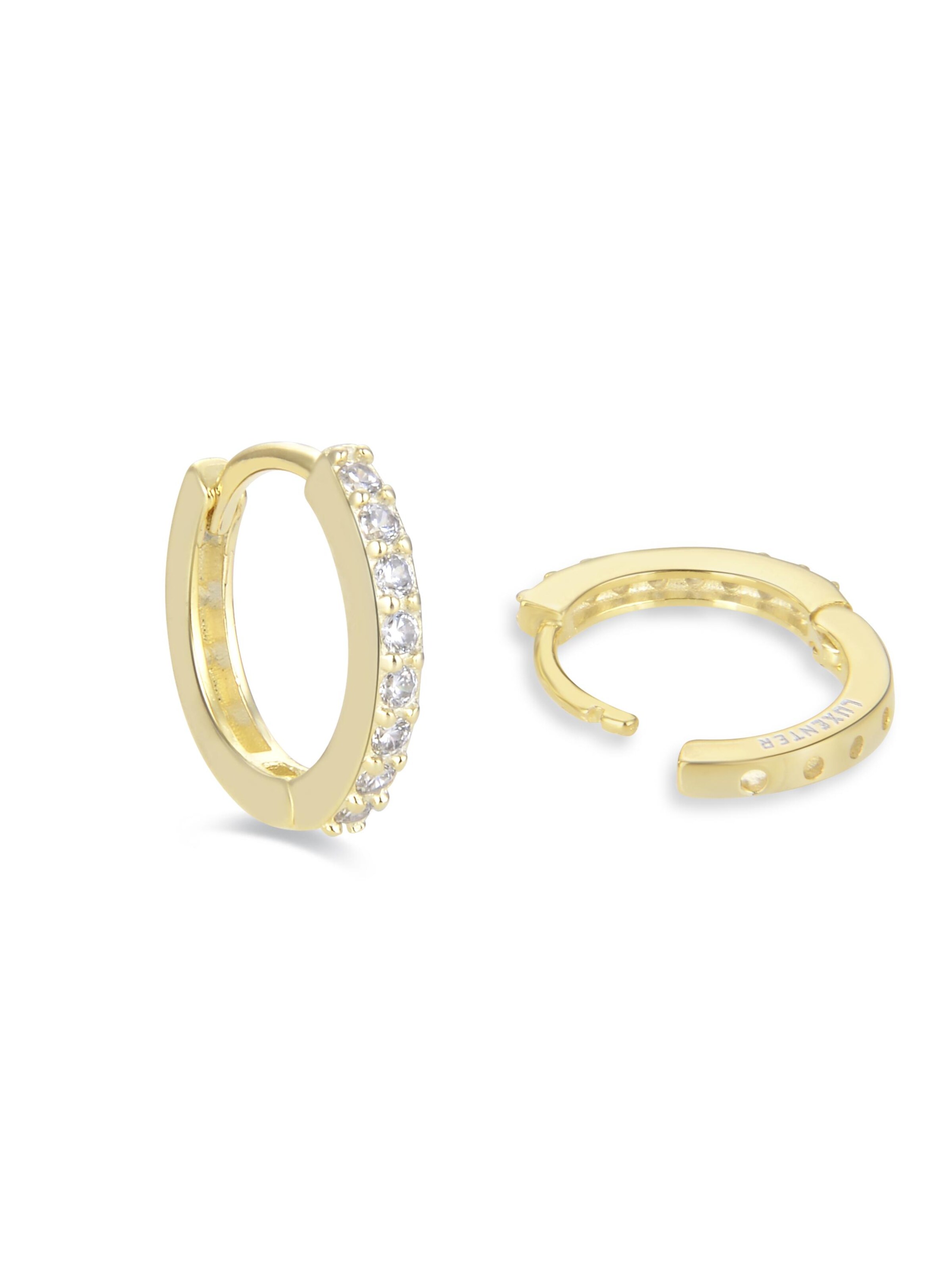 Luxenter - Pendientes 'Valarys' en oro