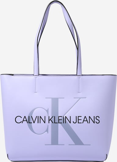 Calvin Klein Jeans Torba shopper w kolorze lawenda / czarnym, Podgląd produktu