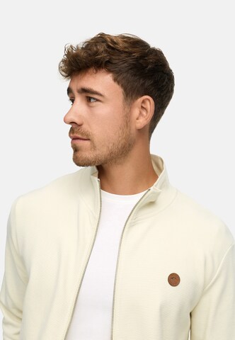 INDICODE JEANS Sweatvest 'Guadalupe' in Wit
