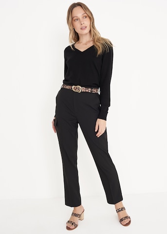 Camomilla Regular Broek 'PERSEO' in Zwart