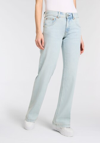 Herrlicher Flared Jeans in Blau: Vorderseite