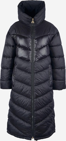 Barbour International Χειμερινό παλτό 'Montreal' σε μαύρο: μπροστά