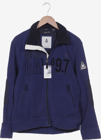 Gaastra Sweatshirt & Zip-Up Hoodie in M in Blue: front