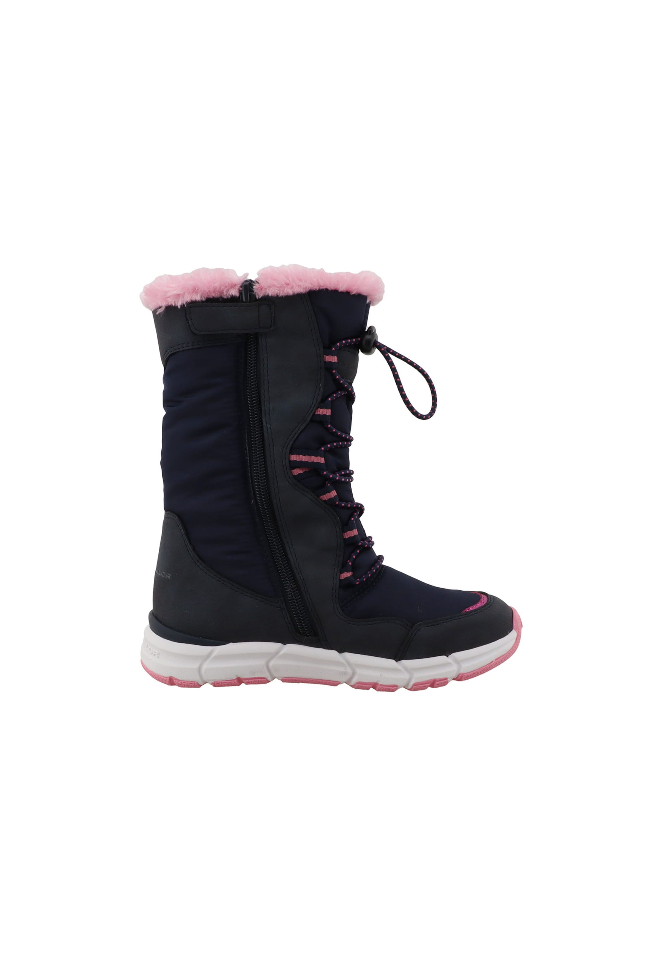TOM TAILOR Snowboots in Blauw: voorkant