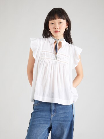 Camicia da donna 'Eugenia' di MSCH COPENHAGEN in bianco: frontale