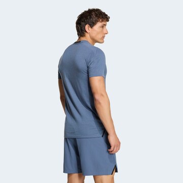 ADIDAS PERFORMANCE Regular Performance Shirt 'Designed For Training' in Blue