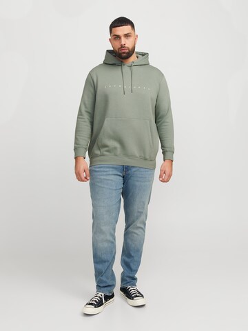 Jack & Jones Plus Sweatshirt 'JJEStar' in Green
