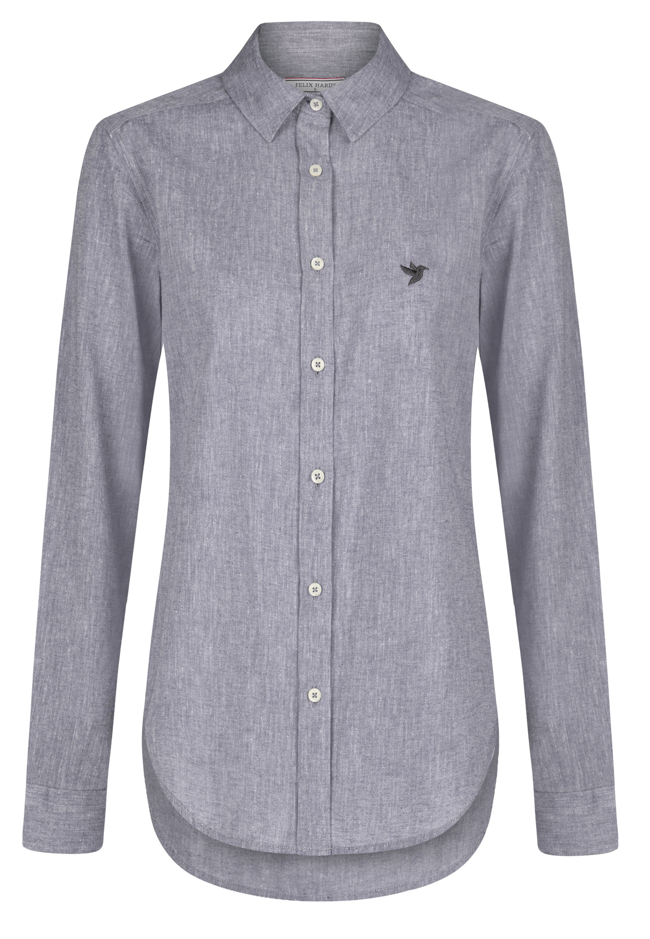 zils Felix Hardy Blūze: no priekšpuses