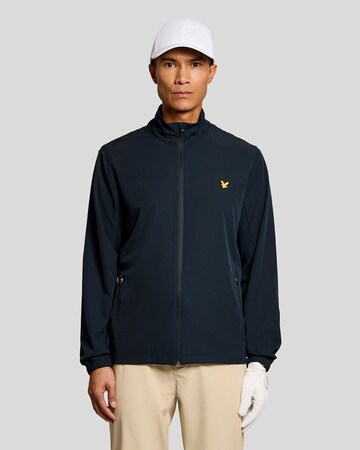 Lyle & Scott Sportjas in Blauw: voorkant