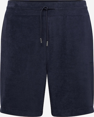 Regular Pantalon 'TERRY' GANT en bleu : devant