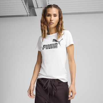 PUMA Shirt 'Ess Nature 2.0' in Wit