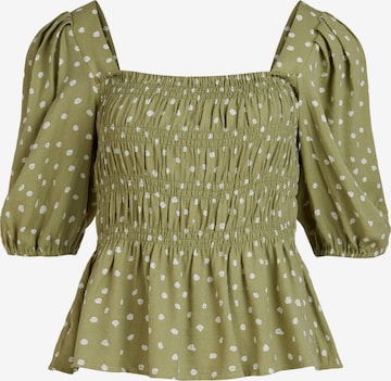 Camicia da donna 'Juna' di OBJECT in verde: frontale