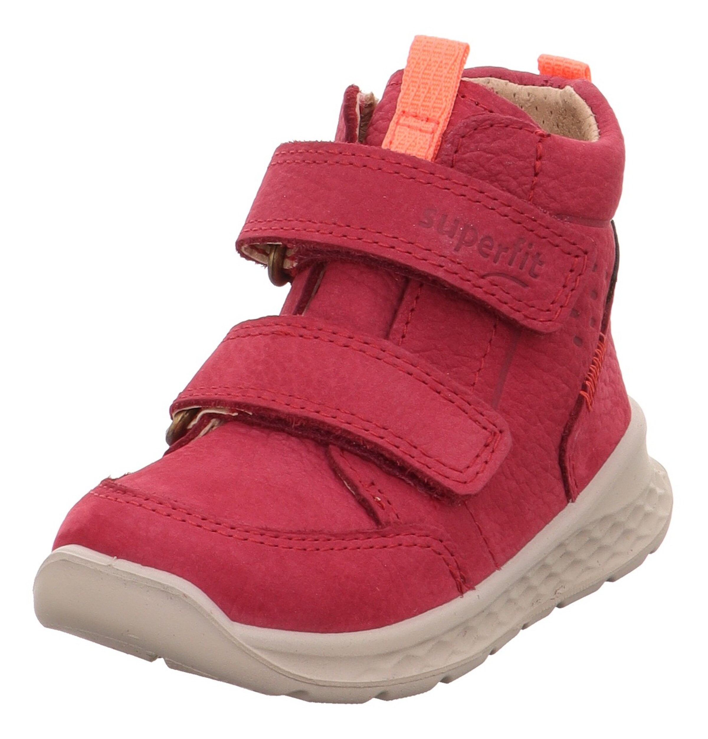 SUPERFIT Boots 'Breeze' in Red: front