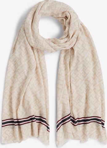 TOMMY HILFIGER Schal in Beige: Vorderseite
