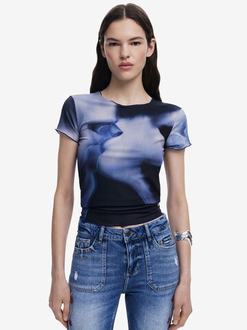 Desigual regular Jeans i blå