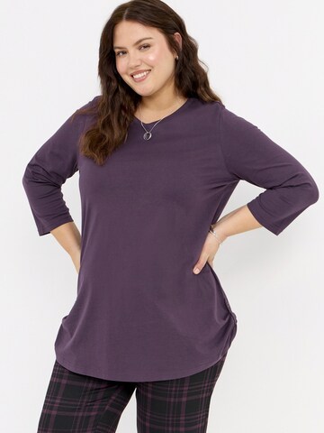 Cellbes of Sweden Tunic in Purple: front