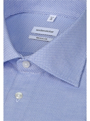 SEIDENSTICKER Regular fit Zakelijk overhemd in Blauw