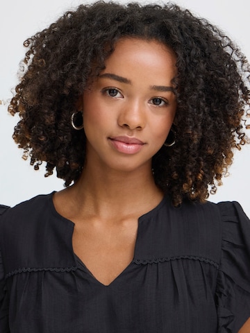 Camicia da donna 'IHHETTA' di ICHI in nero