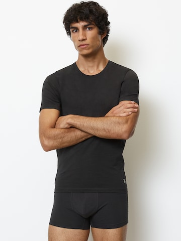 Marc O'Polo - Camiseta térmica 'Essentials' en negro: frente