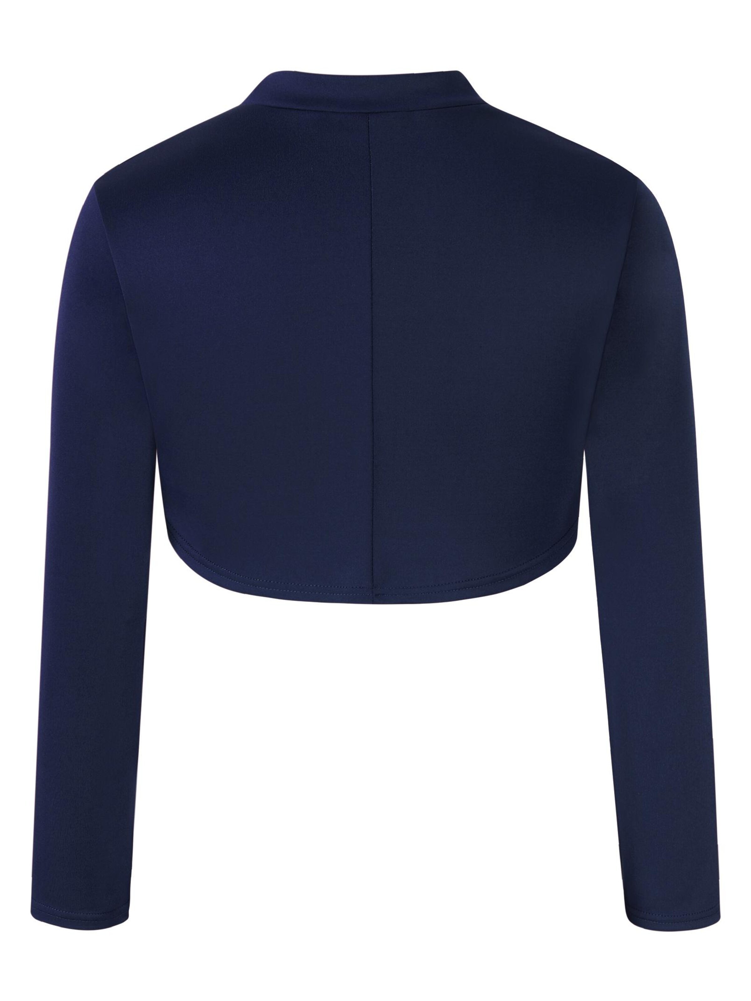 Yesfashion Bolerko w kolorze niebieski