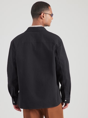 Calvin Klein Jeans Átmeneti dzseki - fekete: hátul