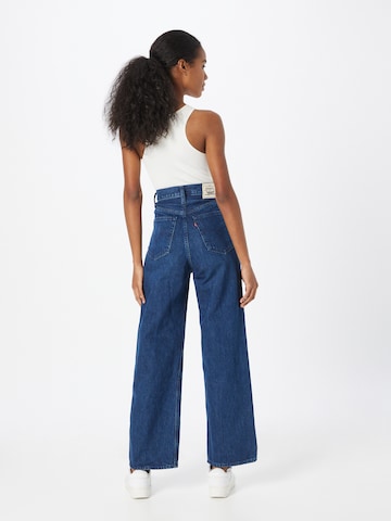 zils LEVI'S ® Vaļīgs piegriezums Džinsi 'WellThread® High Loose Jeans'