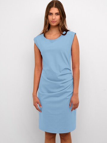 Robe fourreau 'KAIndia' Kaffe en bleu : devant