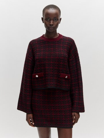 Pull-over 'Joeline' EDITED en rouge : devant