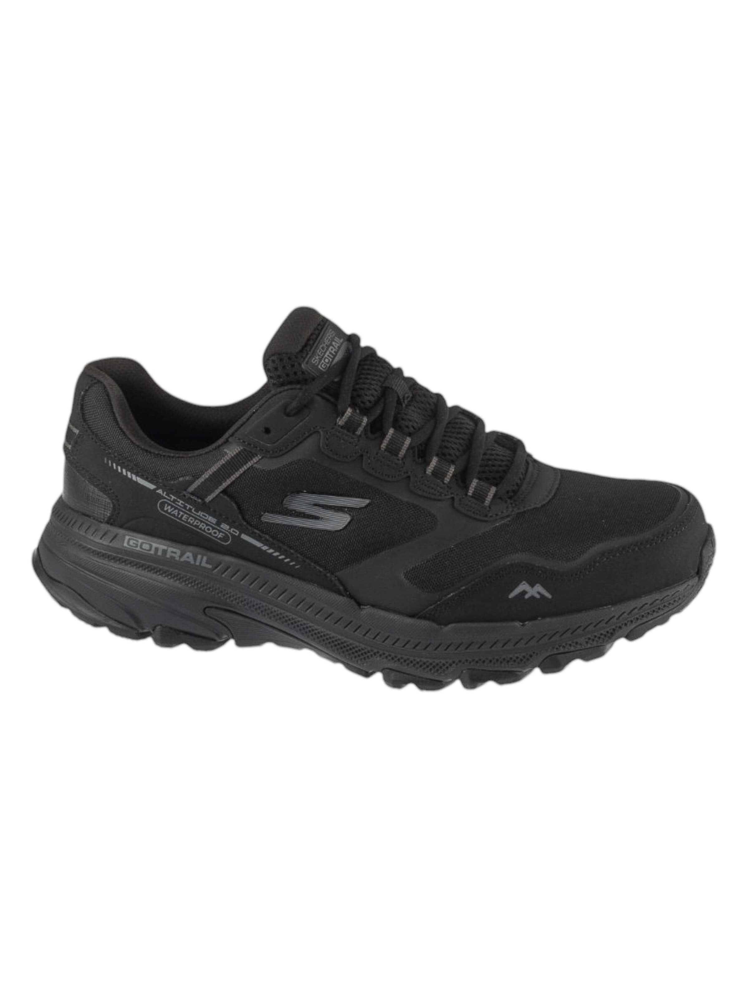 SKECHERS Loopschoen 'Go Run Trail Altitude 2.0 - Pine Ridge' in Zwart: voorkant