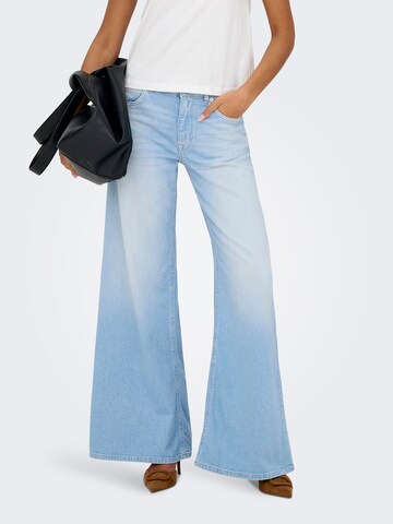 Wide Leg Jean 'ONLCALIFORNIA' ONLY en bleu : devant