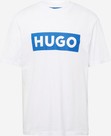 T-Shirt 'Nico' HUGO en blanc : devant