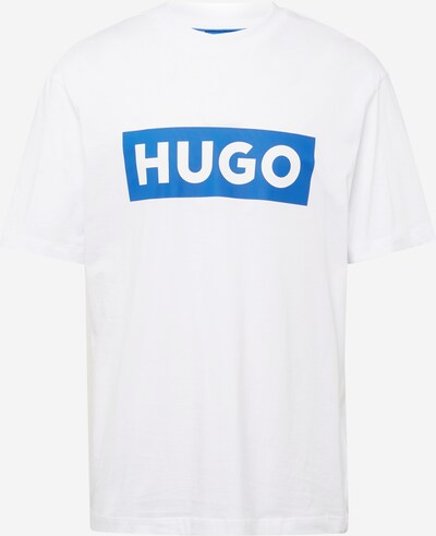 Tricou 'Nico' HUGO pe albastru / alb, Vizualizare produs