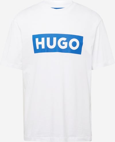 Tricou 'Nico' HUGO Blue pe albastru / alb, Vizualizare produs