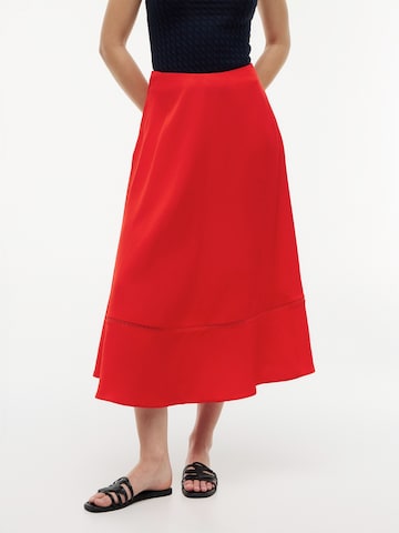 Gonna di TOMMY HILFIGER in rosso: frontale