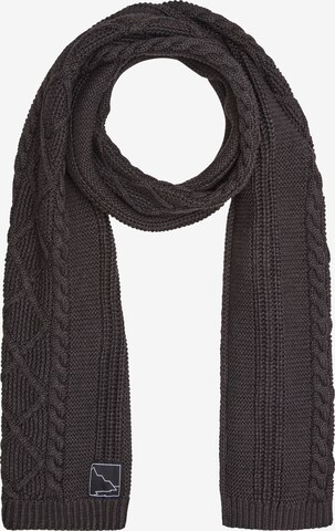 s.Oliver Scarf in Grey: front