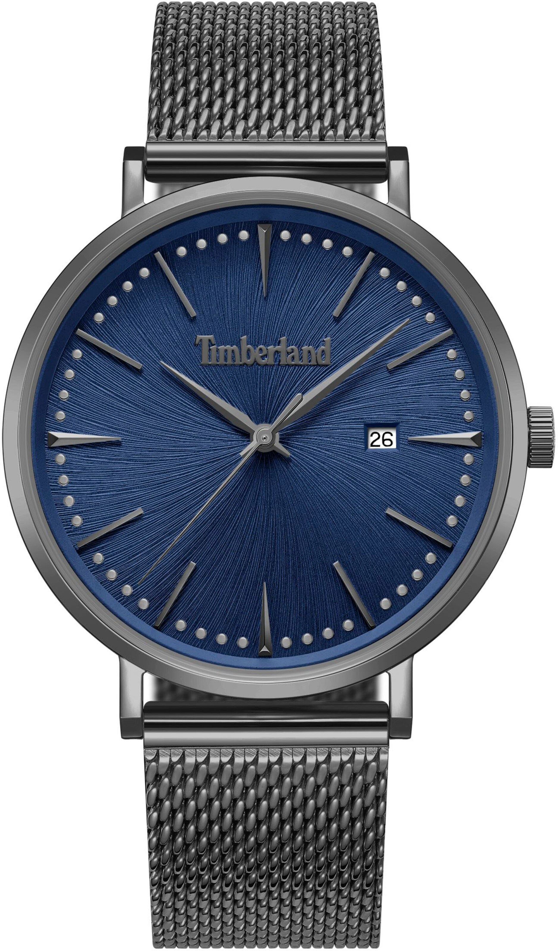 TIMBERLAND Analoguhr 'Ripton' in Silber: Vorderseite