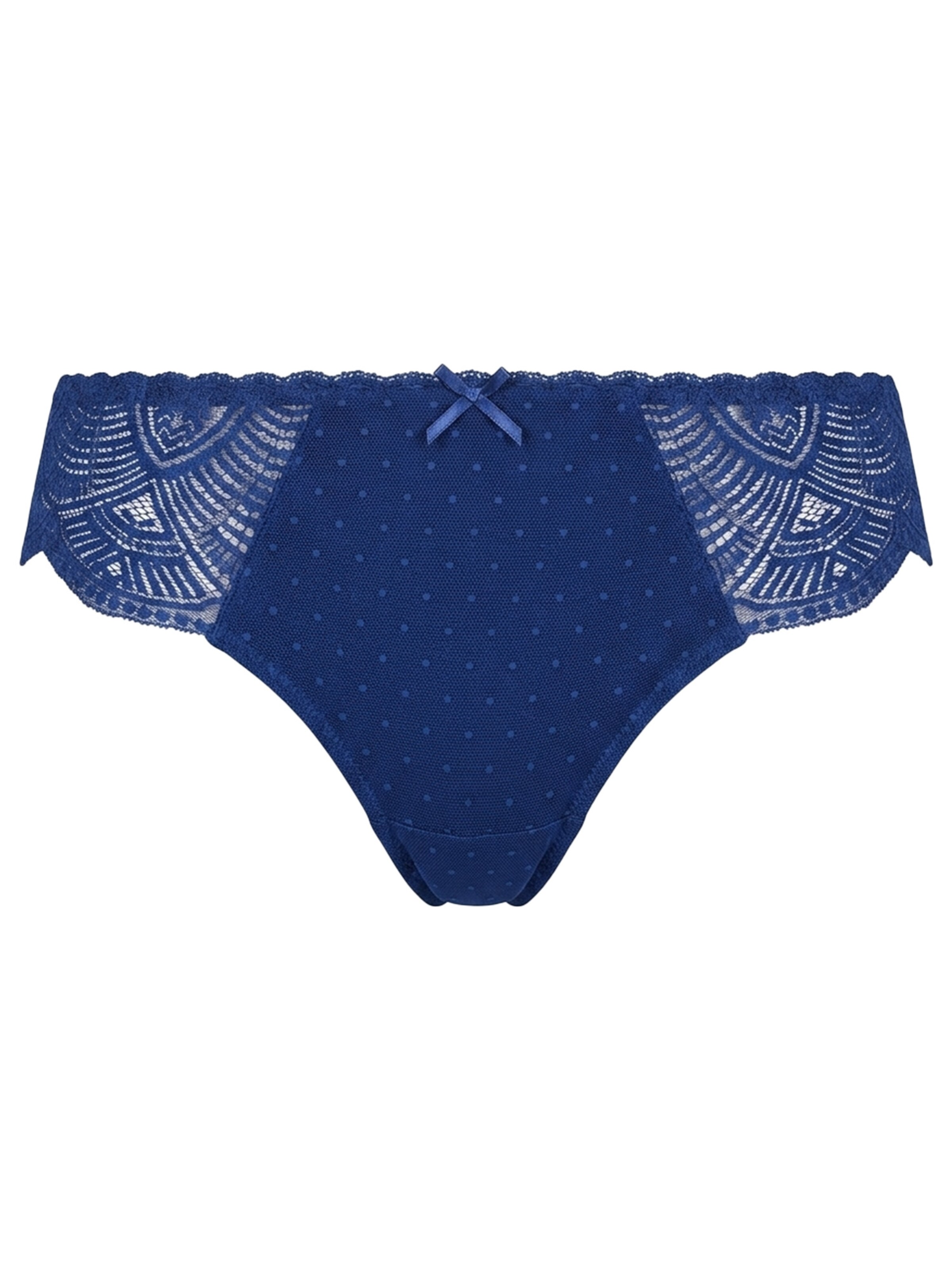SugarShape Thong 'Clara' in Blue: front