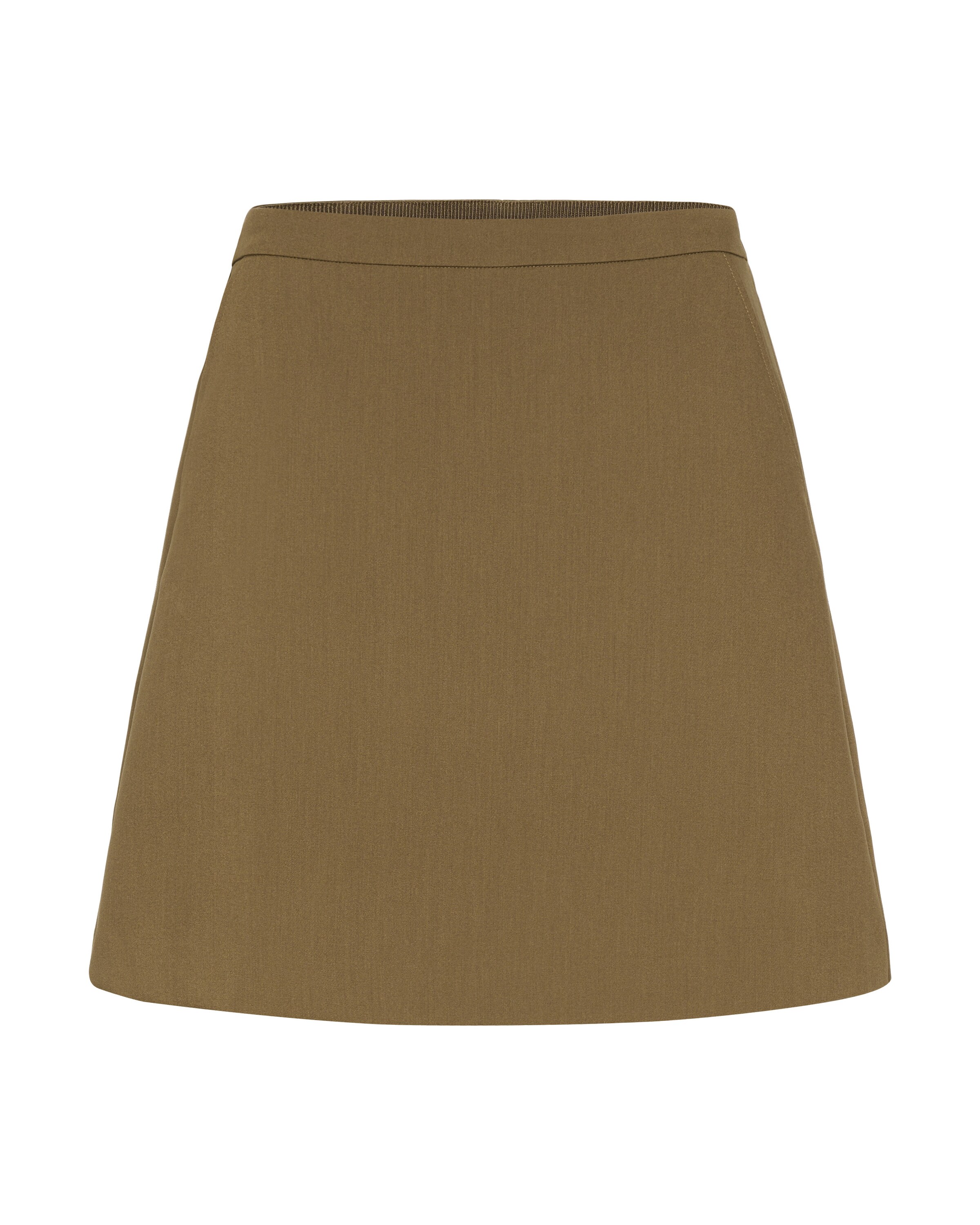 SOAKED IN LUXURY Skirt 'Corinne Aline' in Brown: front