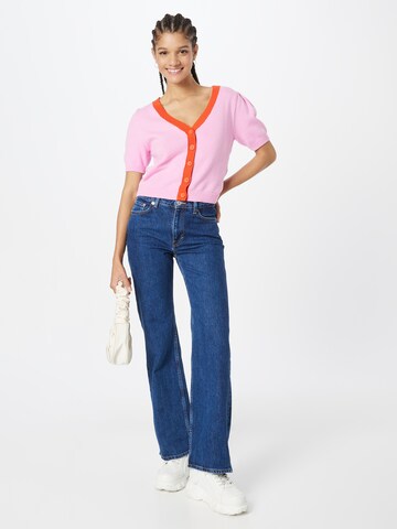 WEEKDAY Flared Jeans 'Glow' in Blau