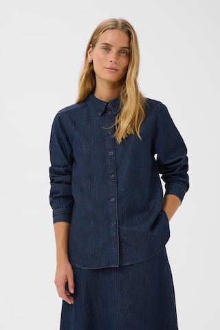 Part Two Blouse 'Sarafia' in Blauw: voorkant