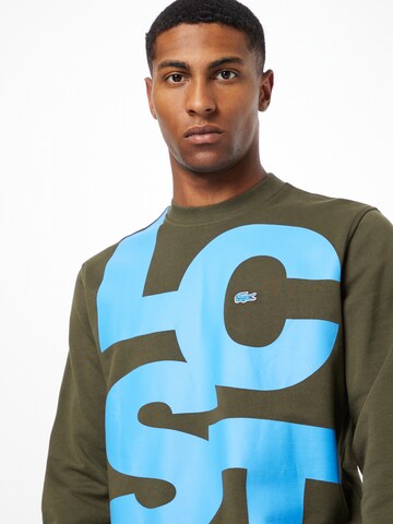 Sweat-shirt LACOSTE en vert