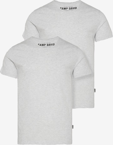 CAMP DAVID Paita värissä harmaa: etupuoli