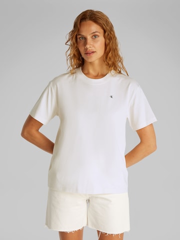 Calvin Klein Jeans T-Shirt in Weiß: Vorderseite