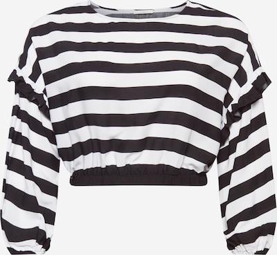Guido Maria Kretschmer Curvy Μπλουζάκι 'Ellen' σε μαύρο / λευκό, Άποψη προϊόντος