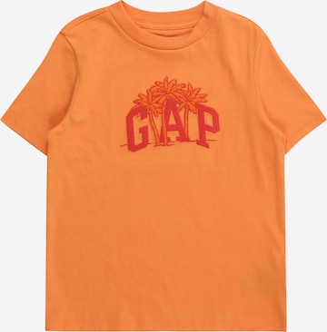 T-Shirt GAP en orange : devant