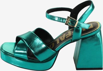 BUFFALO Sandals in Green: front