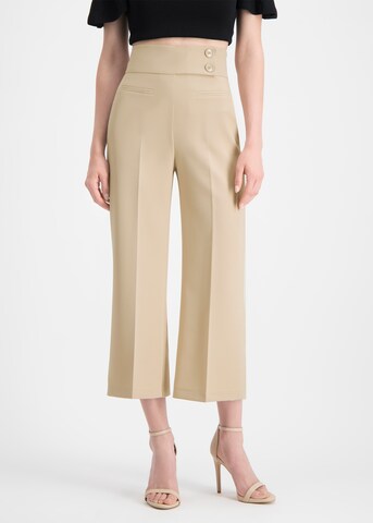 Nicowa Loose fit Pleated Pants 'CORADUE' in Beige: front