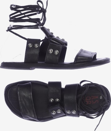 A.S.98 Sandals & High-Heeled Sandals in 38 in Black: front