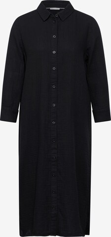 STREET ONE Shirt Dress in Black: front